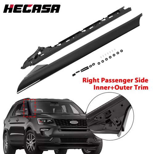 Right side windshield pillar - side, a-pillar